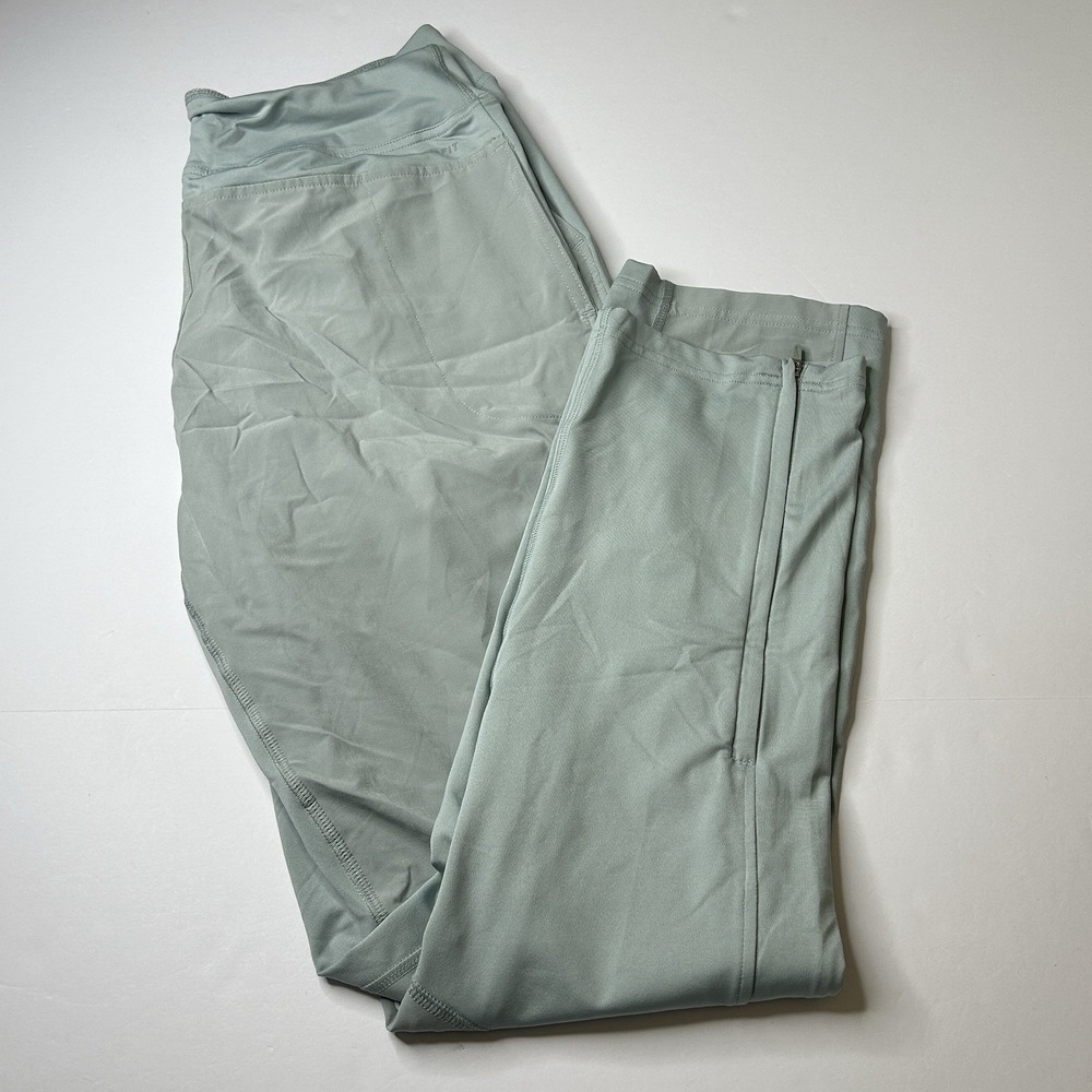 NWT Nike Womens Dri-FIT Woven Tennis Pants Gray Blue Size M Athletic Stretch $70